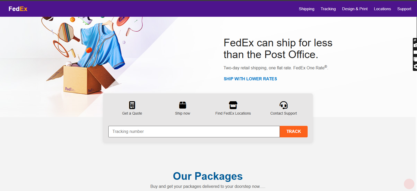 fedex App Project